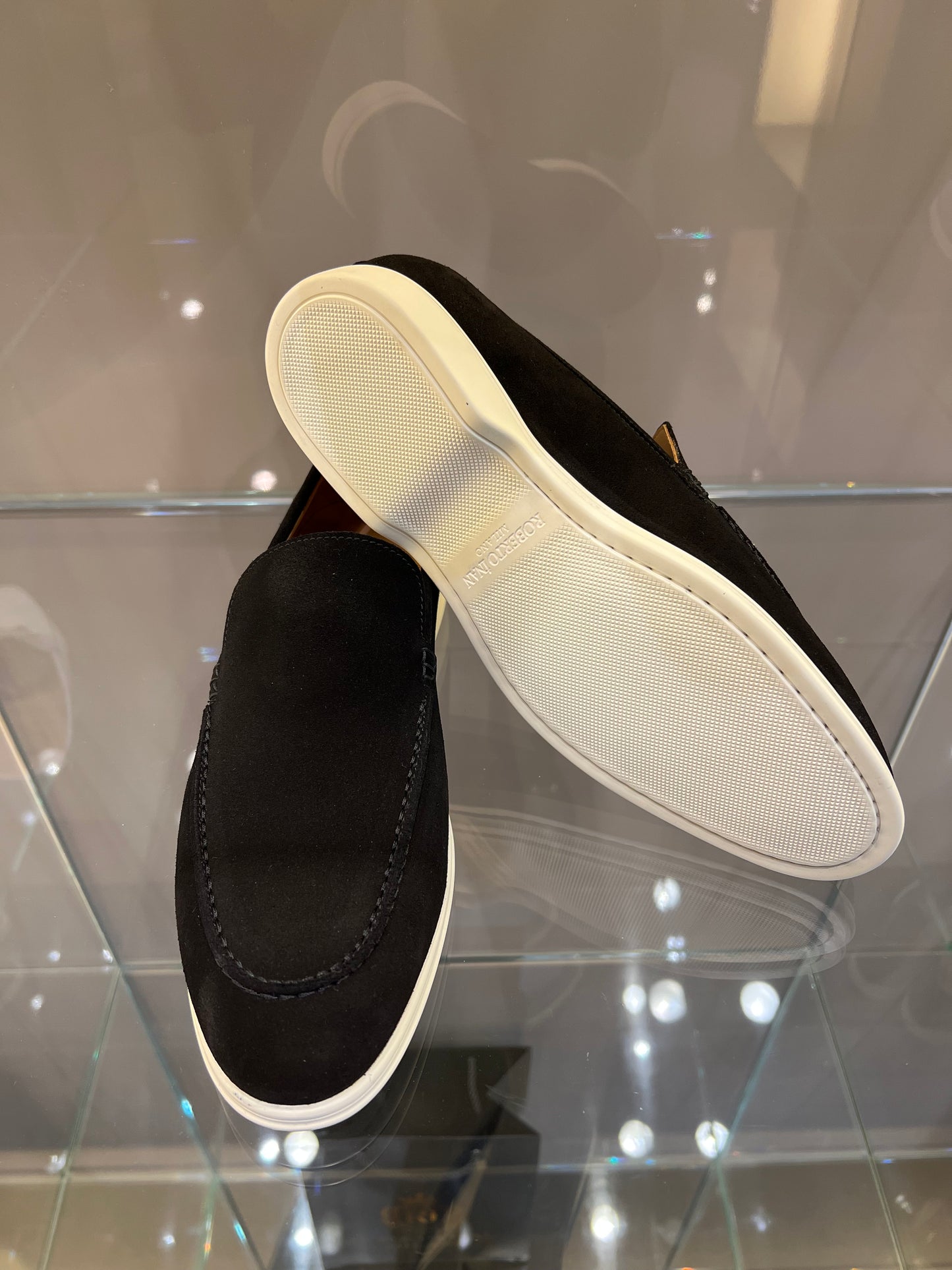 Yacht-Loafer Schwarz