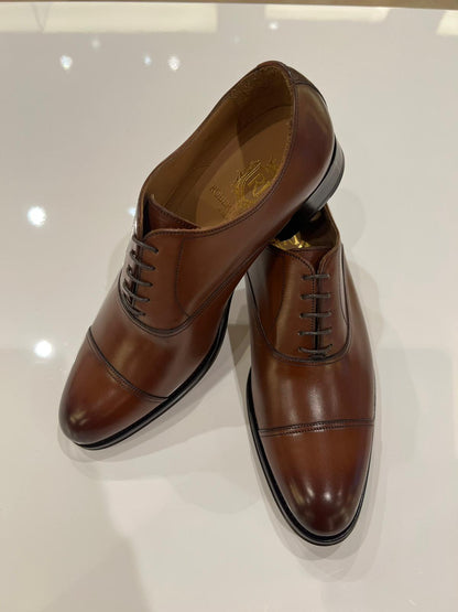Oxford Cap-Toe Cognacbraun