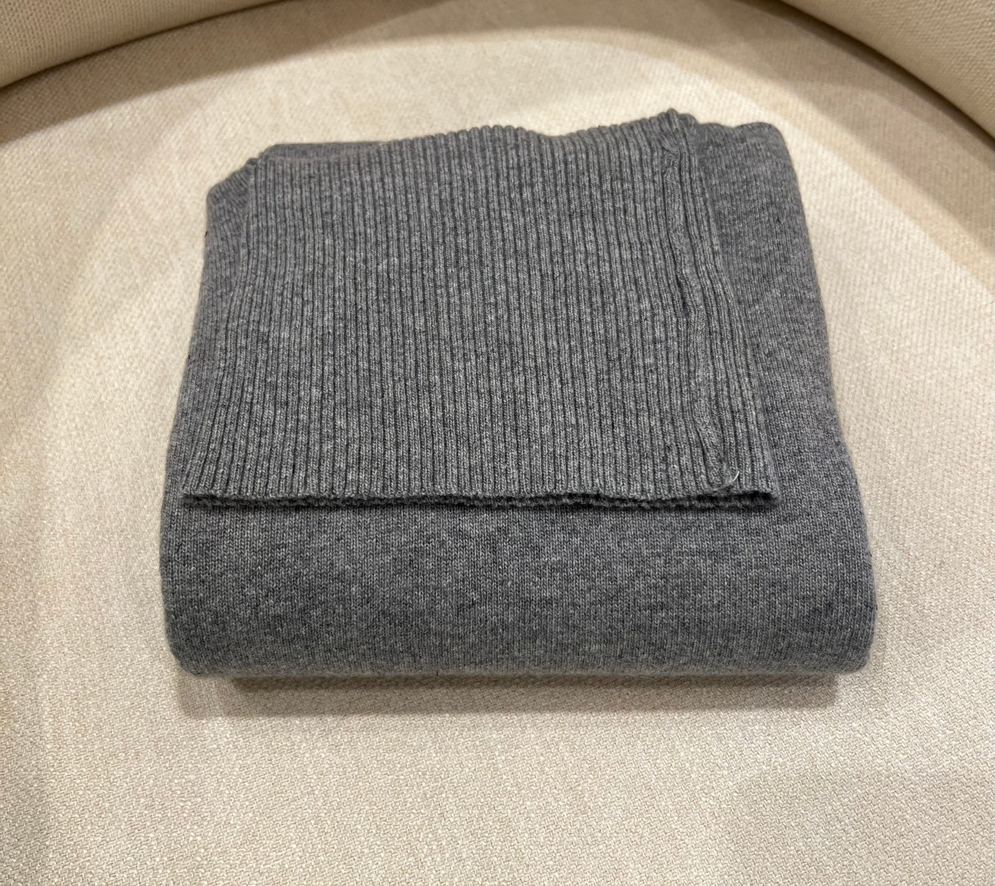 Rollkragenpullover Graumeliert