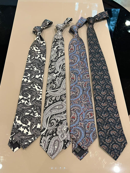 Seidenkrawatte Paisley